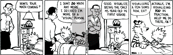 Calvin and Hobbes - Friday March 16, 1990 Comic Strip