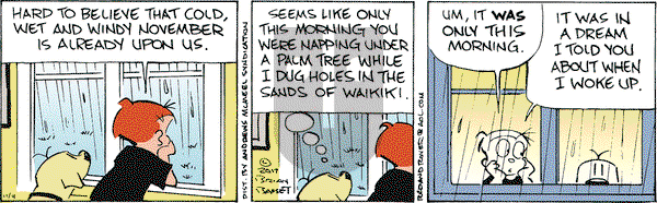 Red and Rover on Saturday November 4, 2017 Comic Strip