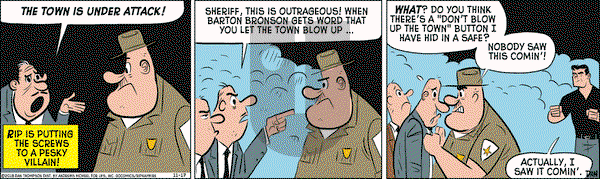 Rip Haywire on Saturday November 17, 2018 Comic Strip