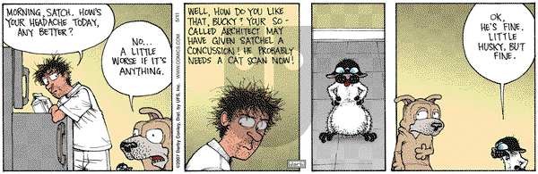 Get Fuzzy on Friday May 11, 2007 Comic Strip