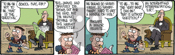 Monty on Monday September 10, 2018 Comic Strip
