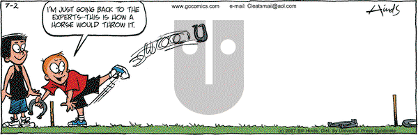 Cleats on Tuesday June 10, 2025 Comic Strip