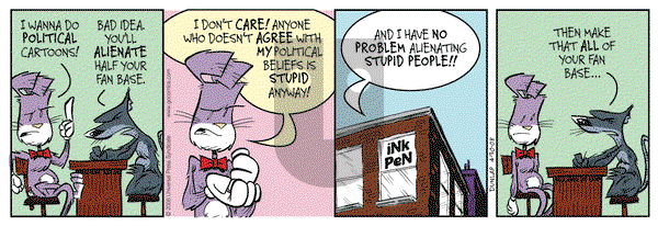 Ink Pen on Wednesday April 30, 2008 Comic Strip