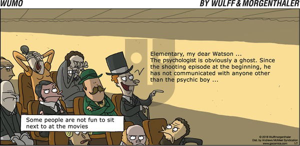 WuMo on Sunday January 7, 2018 Comic Strip