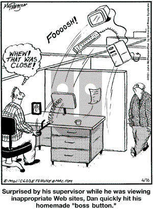 Close to Home on Monday April 16, 2007 Comic Strip