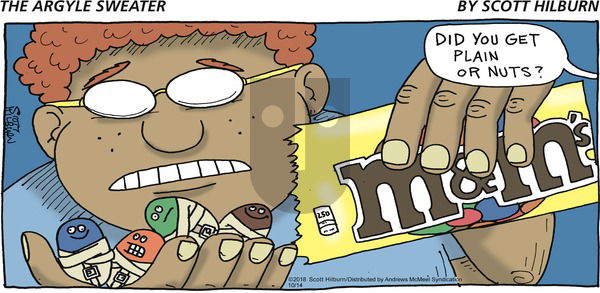 The Argyle Sweater on Sunday October 14, 2018 Comic Strip