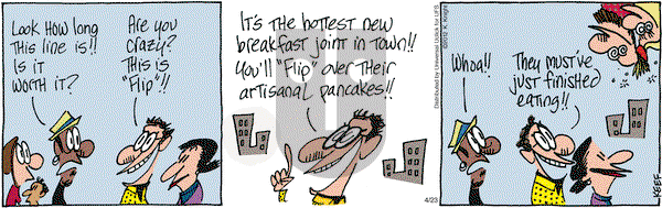 The Knight Life on Monday April 23, 2012 Comic Strip