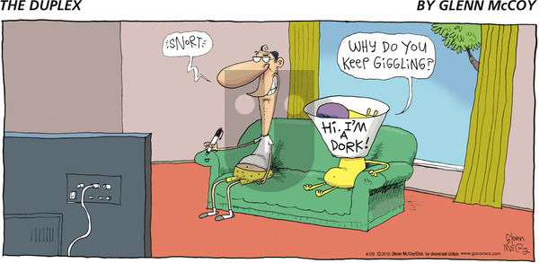 The Duplex on Sunday April 26, 2015 Comic Strip