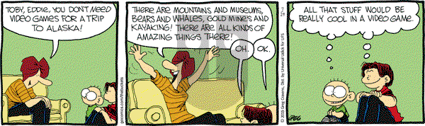 The Buckets on Wednesday July 29, 2015 Comic Strip