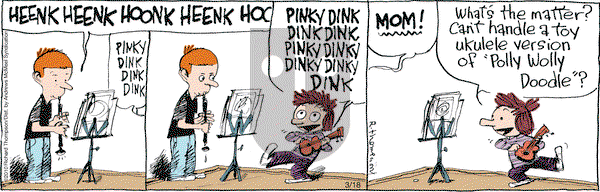 Cul de Sac on Tuesday March 18, 2025 Comic Strip