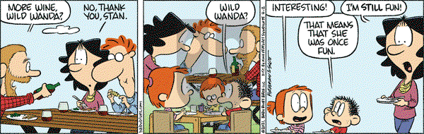 Baby Blues on Friday April 2, 2021 Comic Strip