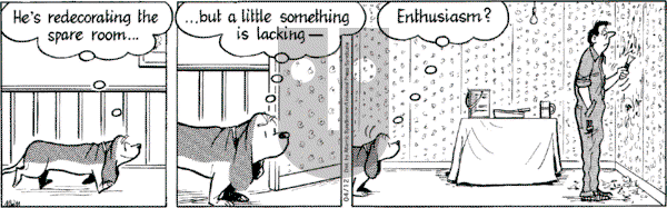 Fred Basset on Wednesday April 12, 2006 Comic Strip