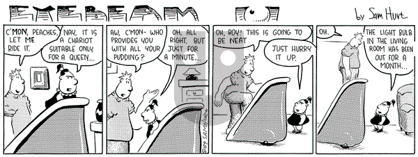 Eyebeam Classic on Tuesday March 11, 2025 Comic Strip