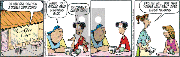 Baldo on Wednesday July 4, 2001 Comic Strip