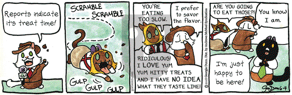 Breaking Cat News on Thursday June 7, 2018 Comic Strip