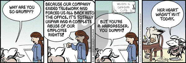 DeFlocked on Thursday April 10, 2025 Comic Strip