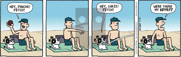 Pooch Cafe on Monday July 14, 2014 Comic Strip