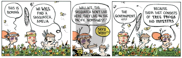 Wallace the Brave on Thursday July 14, 2016 Comic Strip