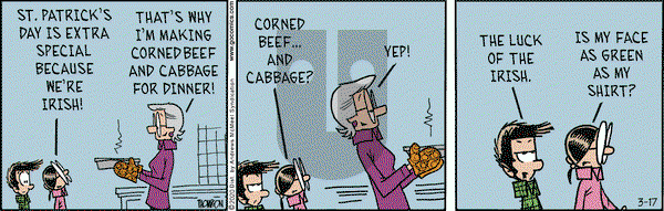 Grand Avenue on Tuesday March 17, 2020 Comic Strip