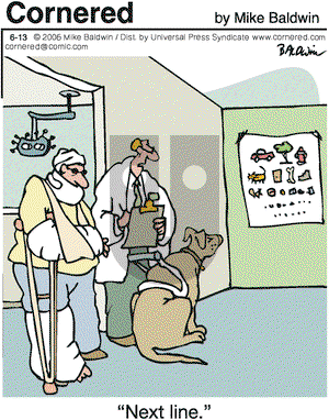 Cornered on Tuesday June 13, 2006 Comic Strip