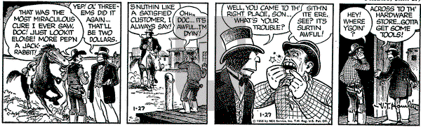 Alley Oop on Thursday September 7, 2000 Comic Strip