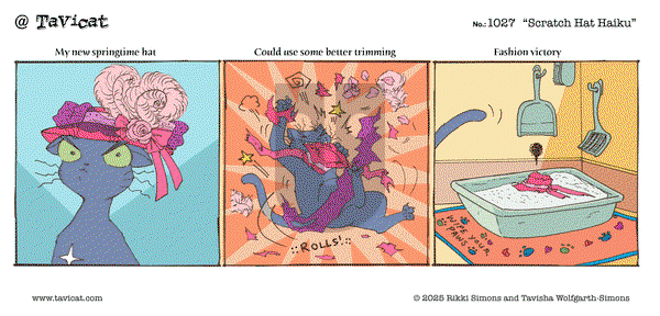 @Tavicat on Monday March 10, 2025 Comic Strip