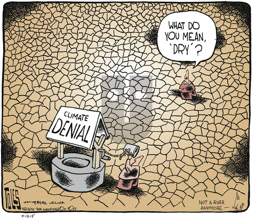 Tom Toles on Monday April 13, 2015 Comic Strip