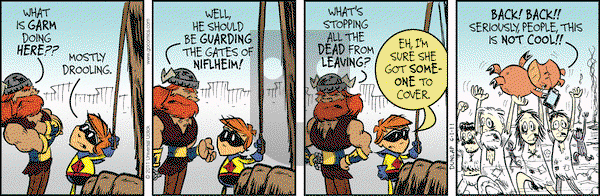Ink Pen on Sunday April 20, 2025 Comic Strip