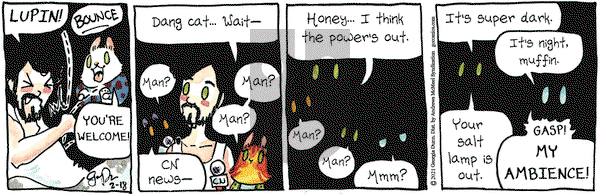 Breaking Cat News on Thursday February 18, 2021 Comic Strip