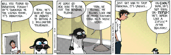 Get Fuzzy on Thursday September 14, 2006 Comic Strip