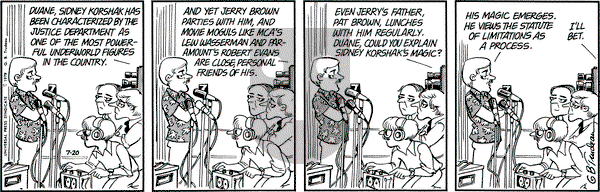 Doonesbury on Friday July 20, 1979 Comic Strip