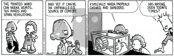 Frazz on Wednesday March 27, 2002 Comic Strip