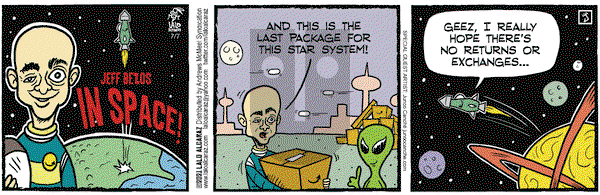 La Cucaracha on Wednesday July 7, 2021 Comic Strip