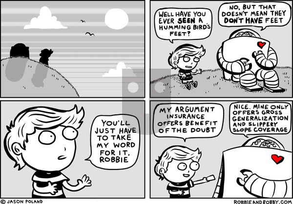Robbie and Bobby on Thursday May 1, 2025 Comic Strip