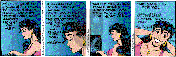 Nancy on Tuesday July 12, 2011 Comic Strip