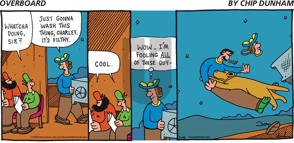 Overboard - Sunday March 29, 2020 Comic Strip