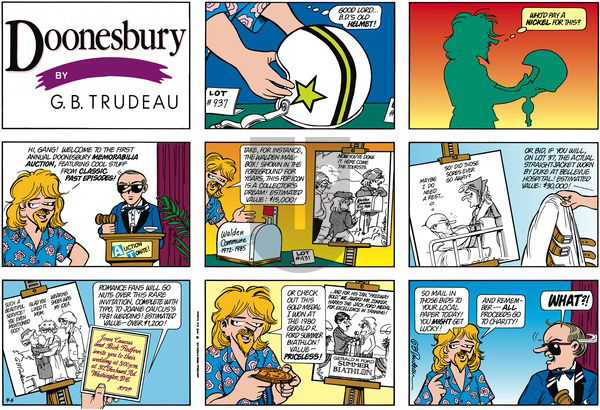 Doonesbury on Sunday September 5, 1993 Comic Strip