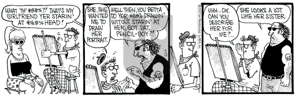Monty on Wednesday September 19, 2007 Comic Strip