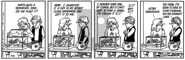 Doonesbury on Thursday July 22, 1982 Comic Strip