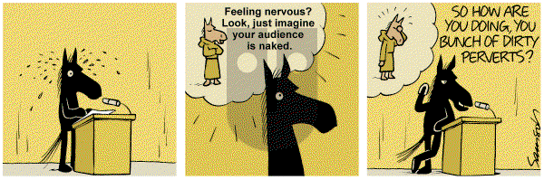 Dark Side of the Horse on Sunday December 5, 2010 Comic Strip