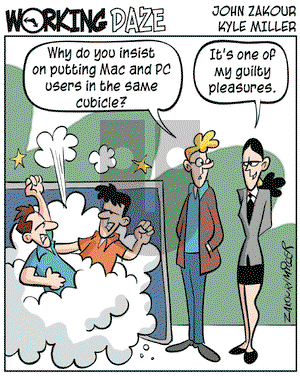 Working Daze on Wednesday December 15, 2004 Comic Strip