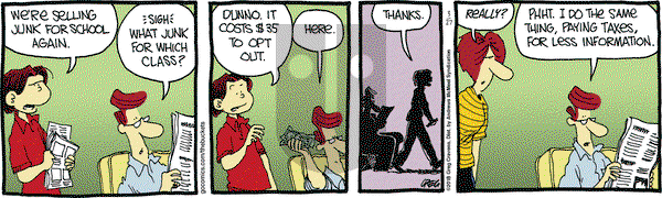 The Buckets on Tuesday March 27, 2018 Comic Strip