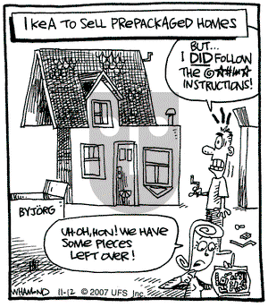 Reality Check on Monday November 12, 2007 Comic Strip
