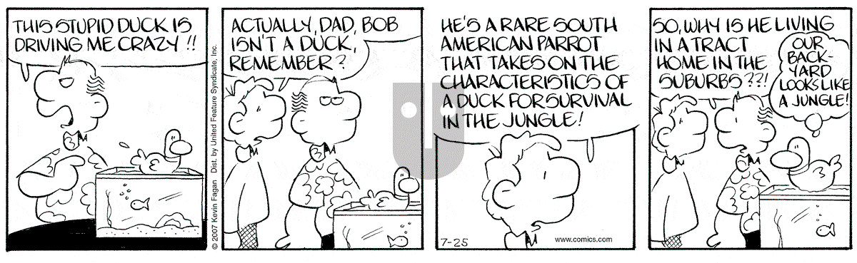 Drabble - Wednesday July 25, 2007 Comic Strip