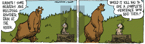 The Grizzwells on Thursday April 25, 2013 Comic Strip