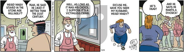 Alley Oop - Monday December 9, 2024 Comic Strip