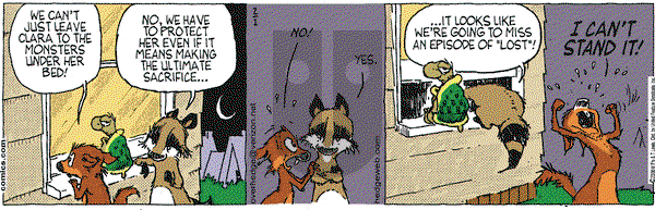 Over the Hedge on Wednesday February 1, 2006 Comic Strip