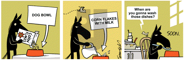 Dark Side of the Horse on Tuesday February 7, 2012 Comic Strip