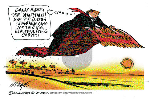 Henry Payne - Thursday May 22, 2025 Comic Strip