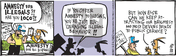 La Cucaracha on Thursday July 26, 2007 Comic Strip